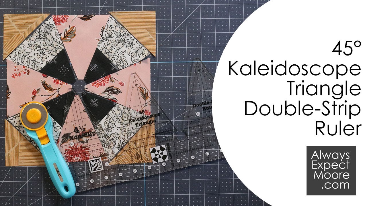 Как использовать 45-градусную линейку «Калейдоскоп» от Creative Grids