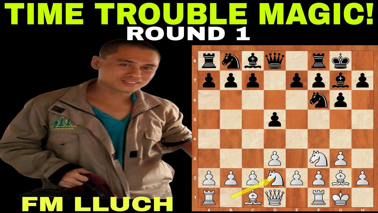From Losing to Winning- FM Lluch's Time Scramble Comeback!| FM Lluch (2184) VS Castro (1982) Round 1