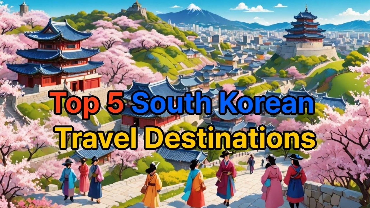Top 5 South Korean Travel Destinations Preferred by Travelers ＃travelkorea,＃southkorea、#seoul、＃busan