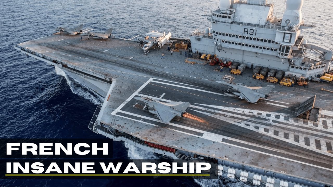 The Most Insane Small Aircraft Carrier Behind Supercarriers - French Charles De Gaulle
