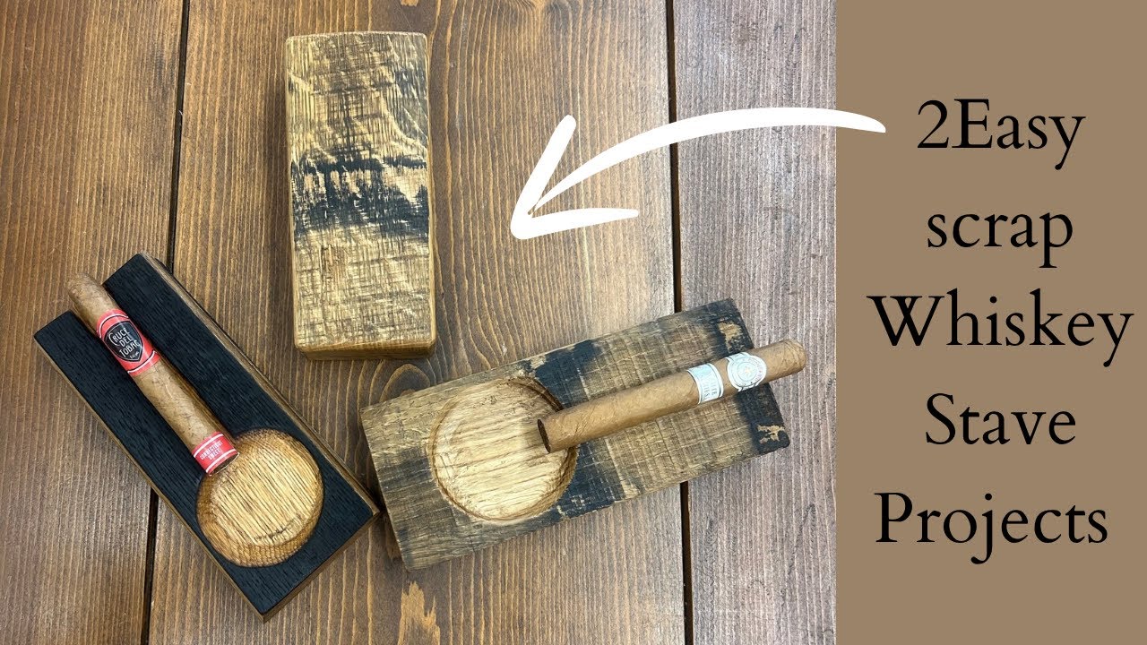 2 Easy Projects to Make from Scrap Whiskey Staves