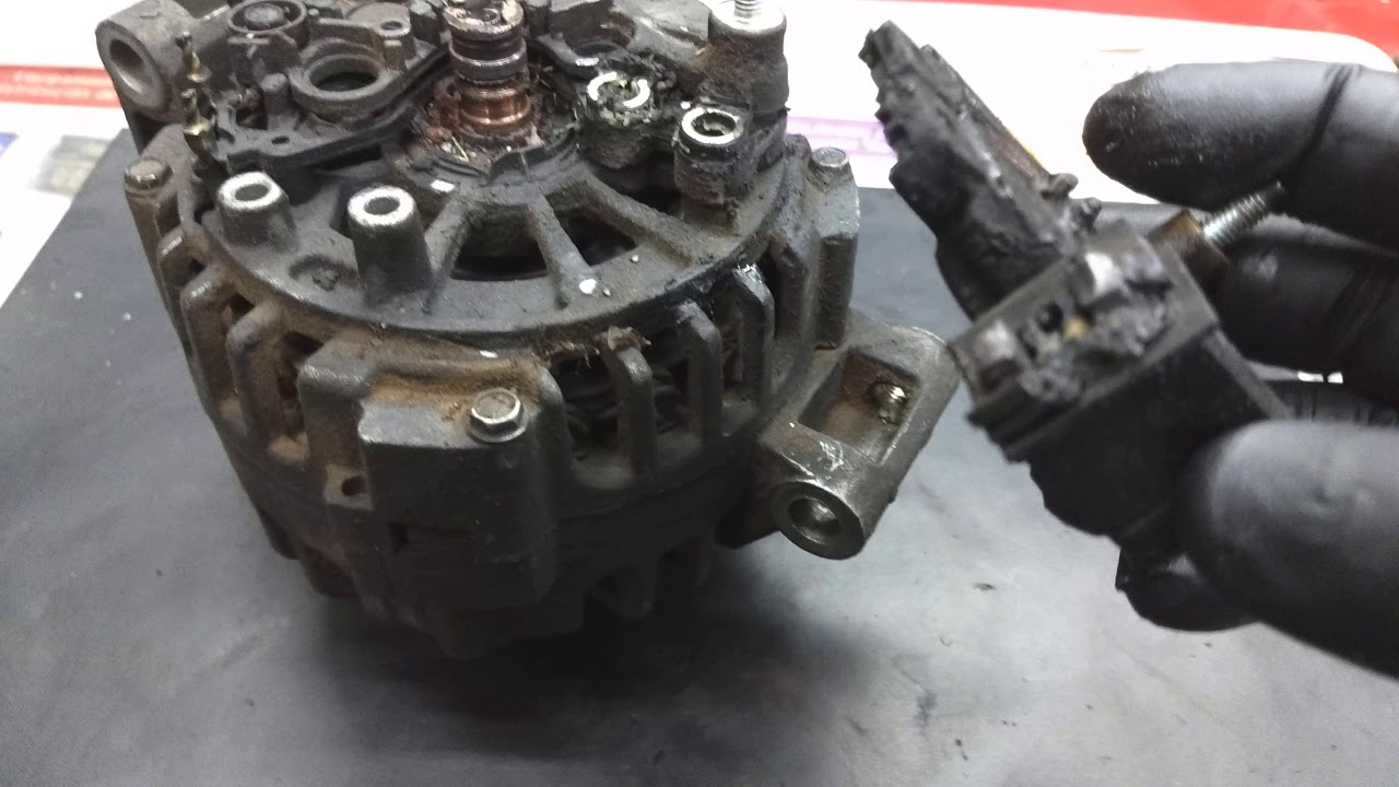 Cómo reparar alternador valeo ford parte1