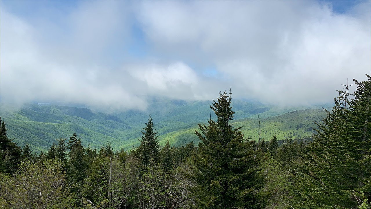 Great Smoky Mountains Cades Cove Loop Road Timelapsed - Chạy Xe Xung Quanh Công Viên Smoky Mountains