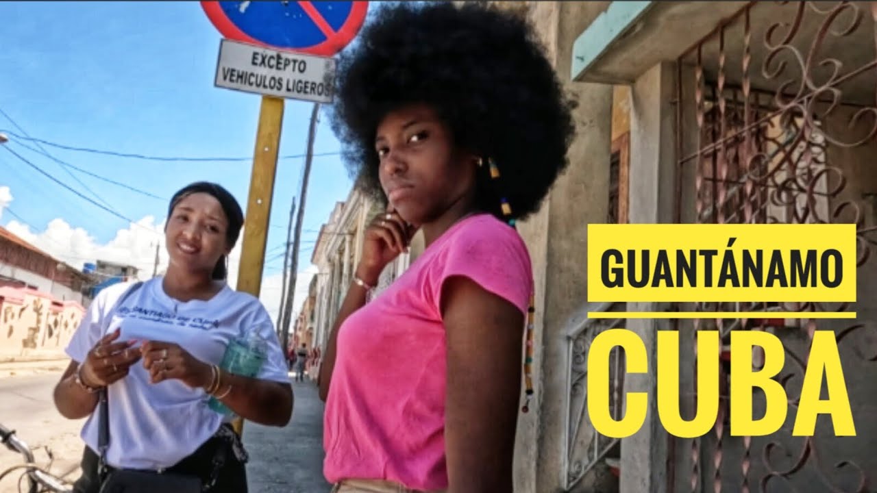 Caminando en Guantánamo,Cuba.