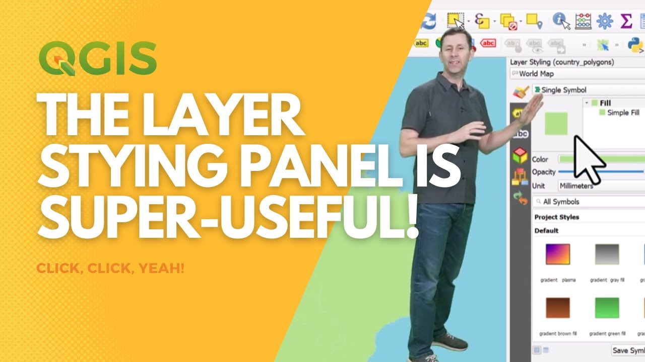 Use the Layer Styling Panel in QGIS