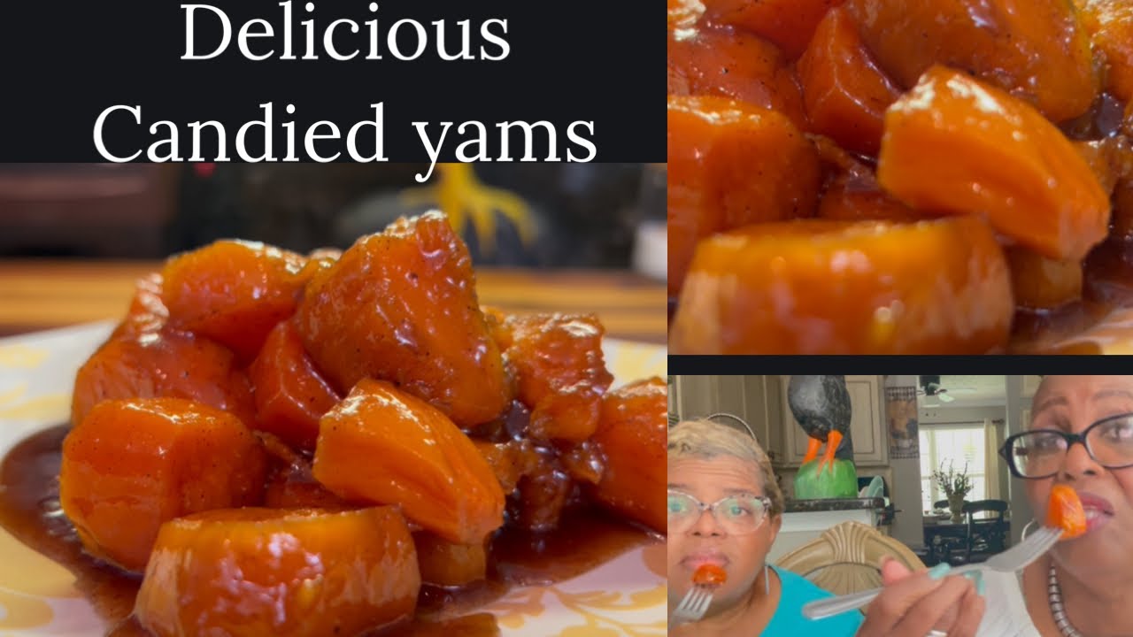 How to make delicious candied yams easy !