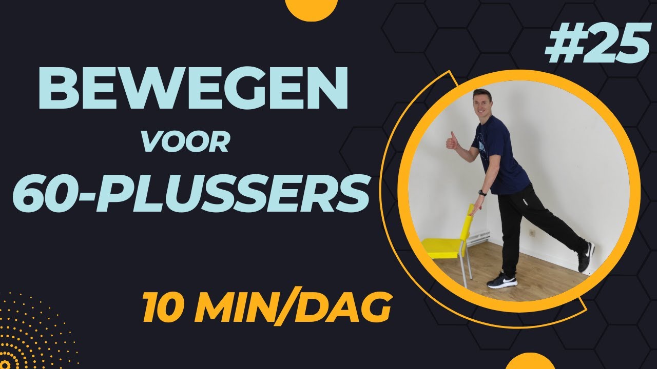10 minuten spierkracht voor ouderen (of beginners)