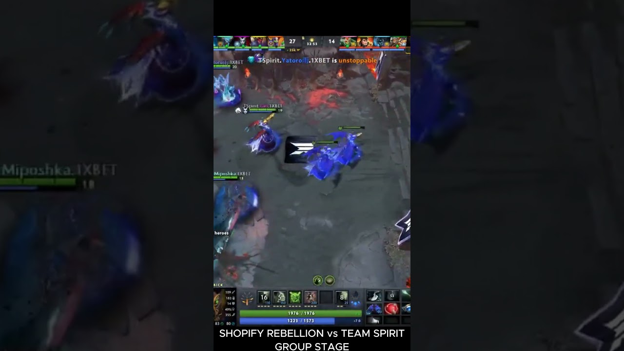 SHOPIFY REBELLION vs TEAM SPIRIT-THE BALI MAJOR 2023 DOTA 2 