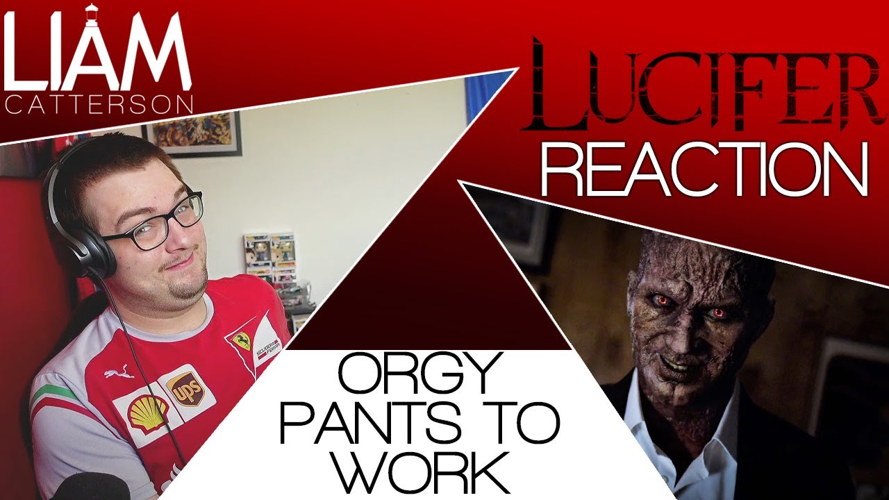 Lucifer 4x06: Orgy Pants to Work Reaction