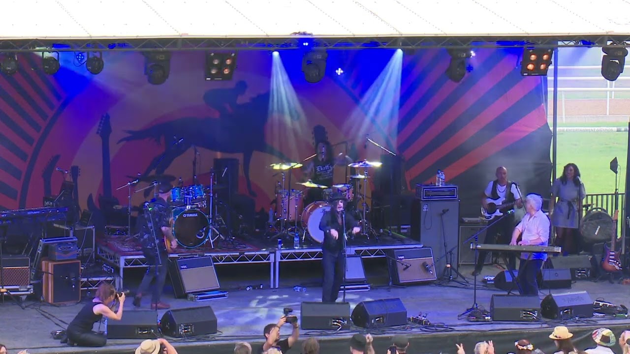 Mi-Sex. 2 songs. Computer Games & People. Pure Gold at Gosford Racetrack. 23/3/2024.