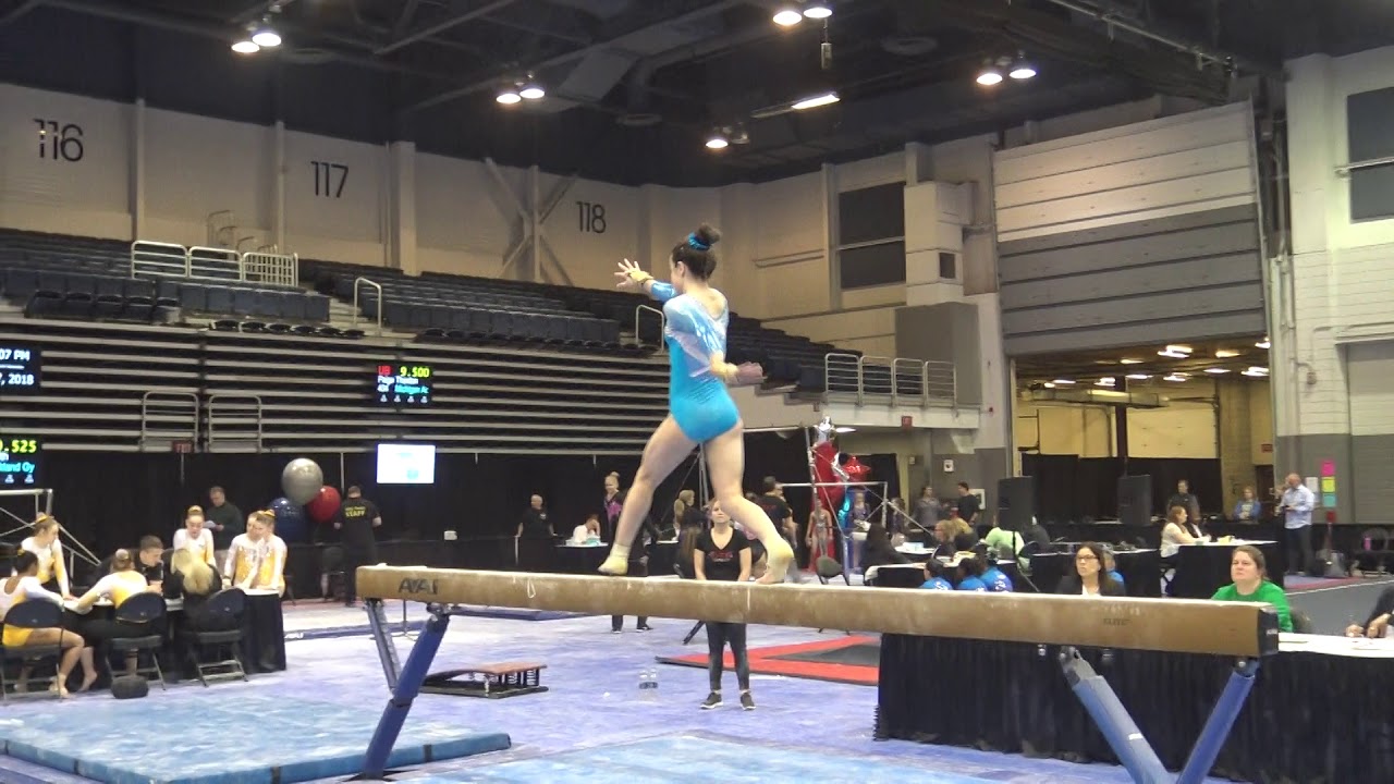 Lauren Holt, GTC | L10 Beam 2018 Michigan State Meet