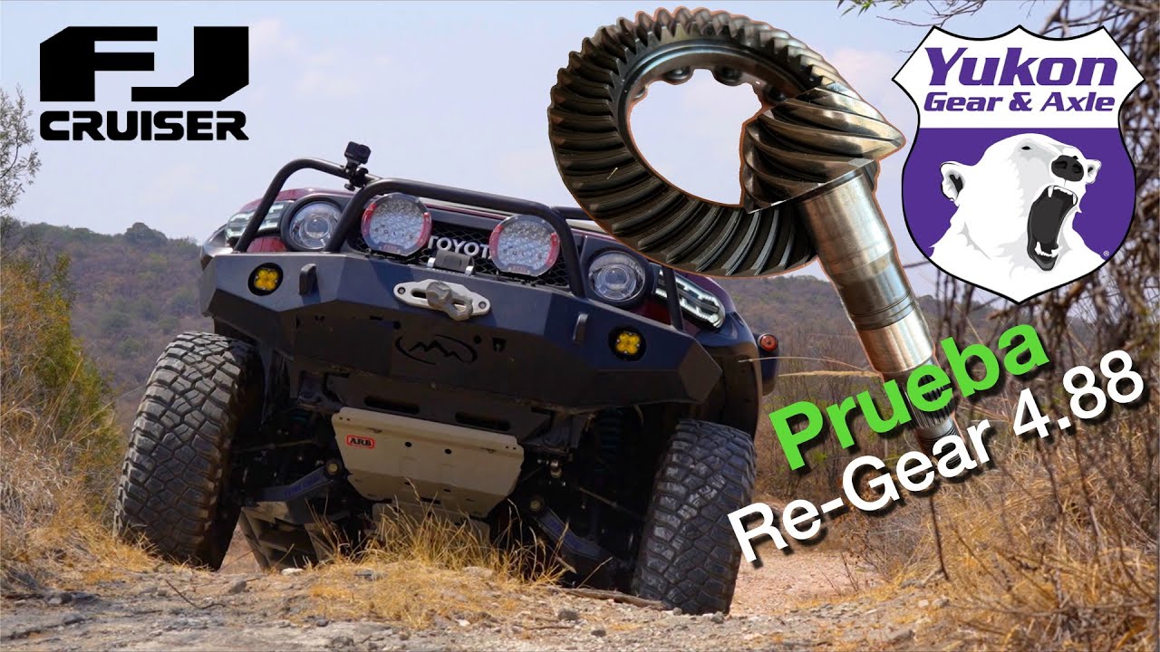Toyota FJ Cruiser: Prueba en campo del regear de diferenciales con Yukon 4.88