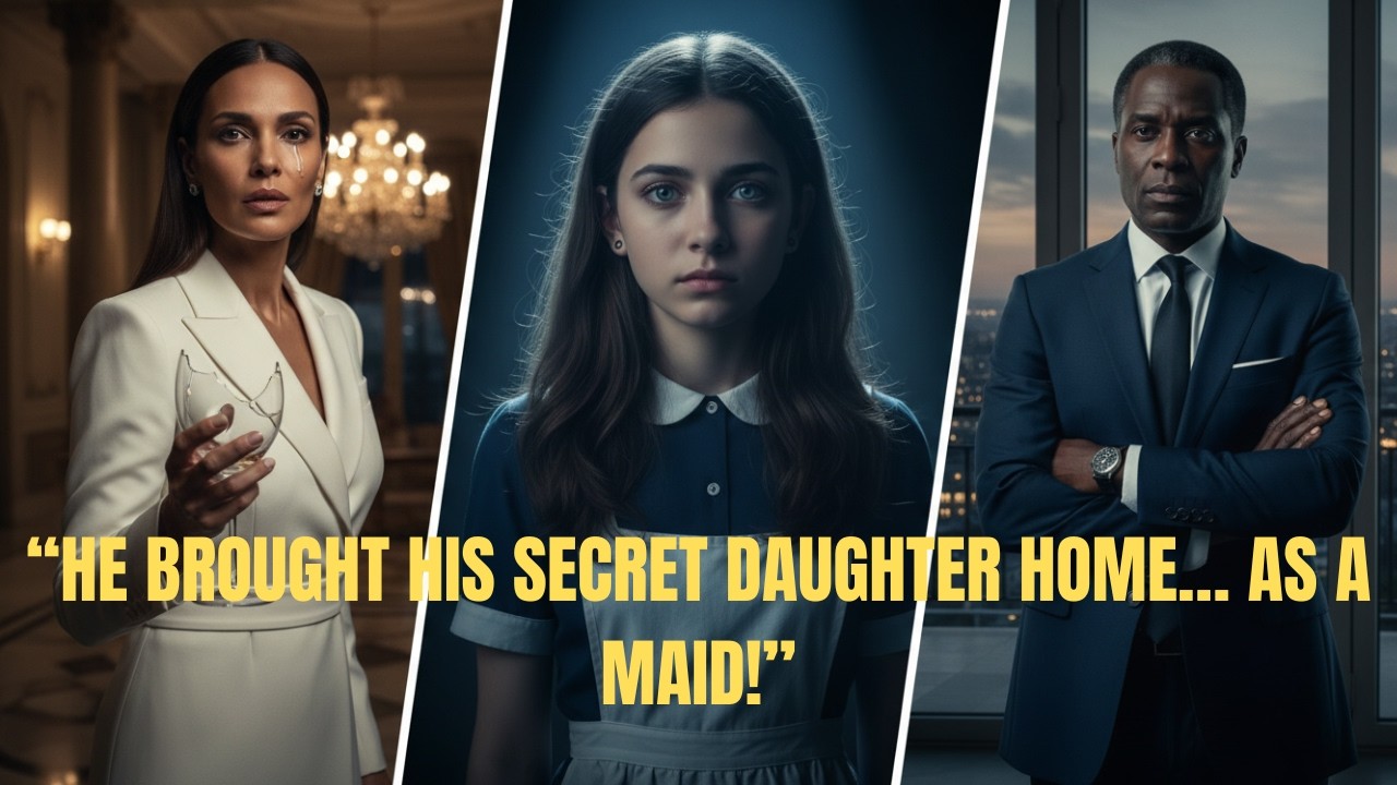 Billionaire Husband Lied to His Wife — He Secretly Brought His Daughter Home as a Maid.