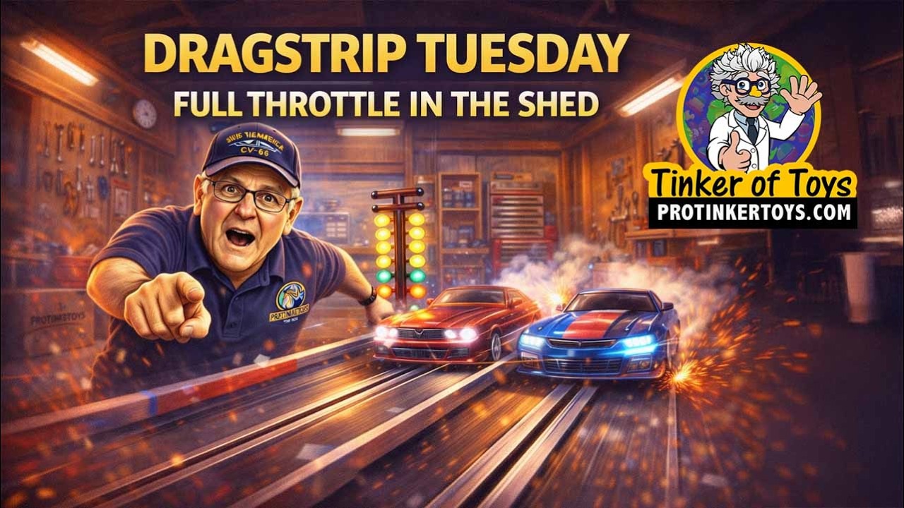 Dragstrip Tuesday | Full Throttle in the Shed