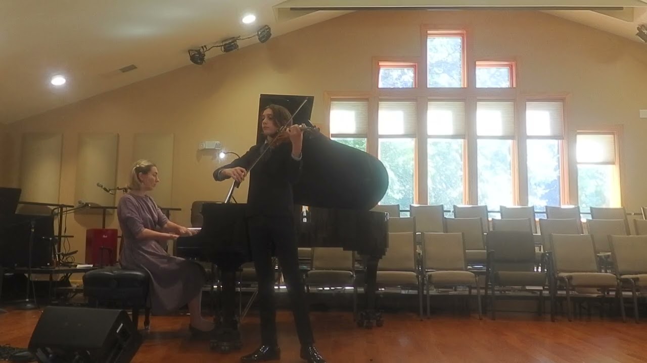 Maxwell Brown (age 14)- Tzigane (Ravel) for Coastal Concerts Recital @Swellstrings 