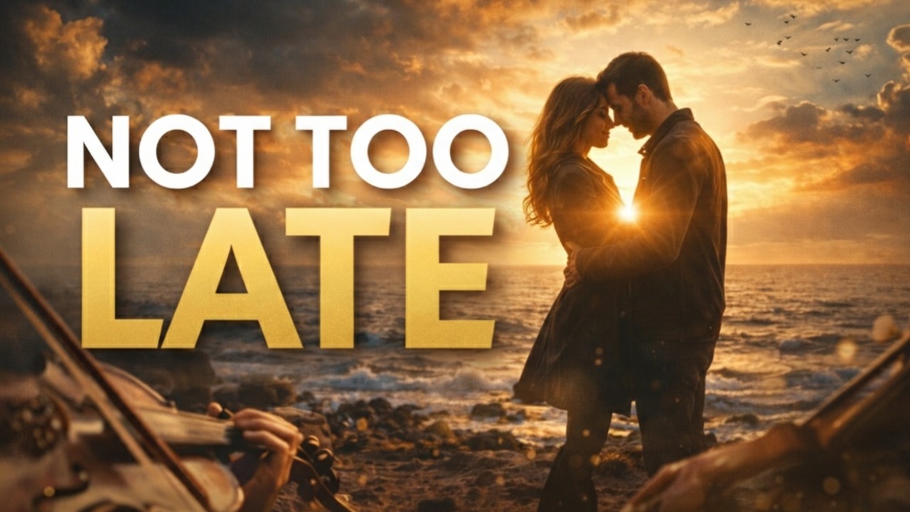 Not Too Late 🎵 Healing Cinematic Pop Ballad | Emotional Music for Lonely Nights