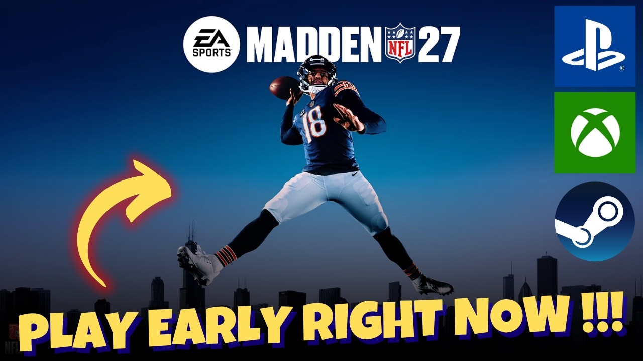 How to Play Madden NFL 27 Early on PC and Xbox PS5 Console and Get Free Early Access EA Play ‼️