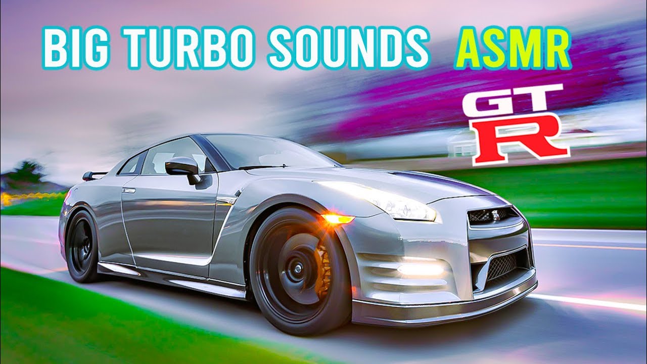 Nissan GT-R Country Drive Part 1 - Big Turbo Sounds - ASMR