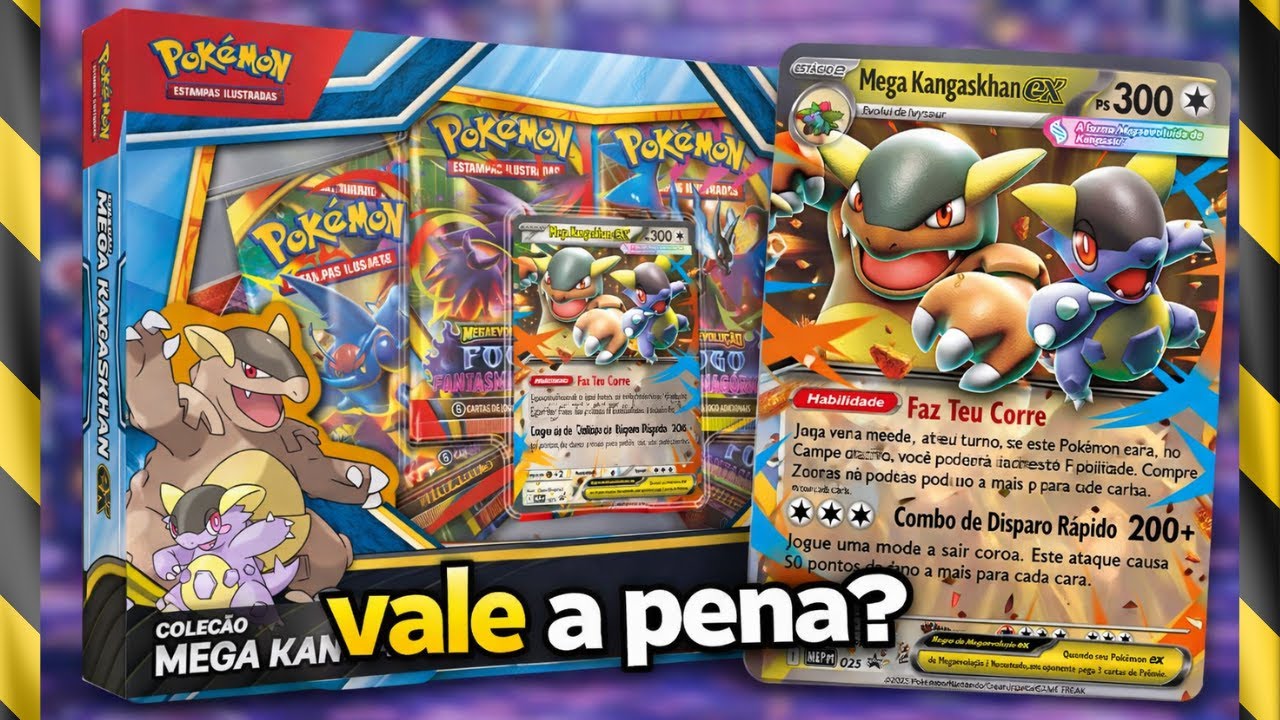 NÃO CAIA NESSA! Box Mega Kangaskhan EX da Copag é cilada?