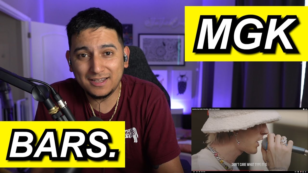MACHINE GUN KELLY x DOE BOY 'KILLA CAM FREESTYLE' FIRST REACTION!!