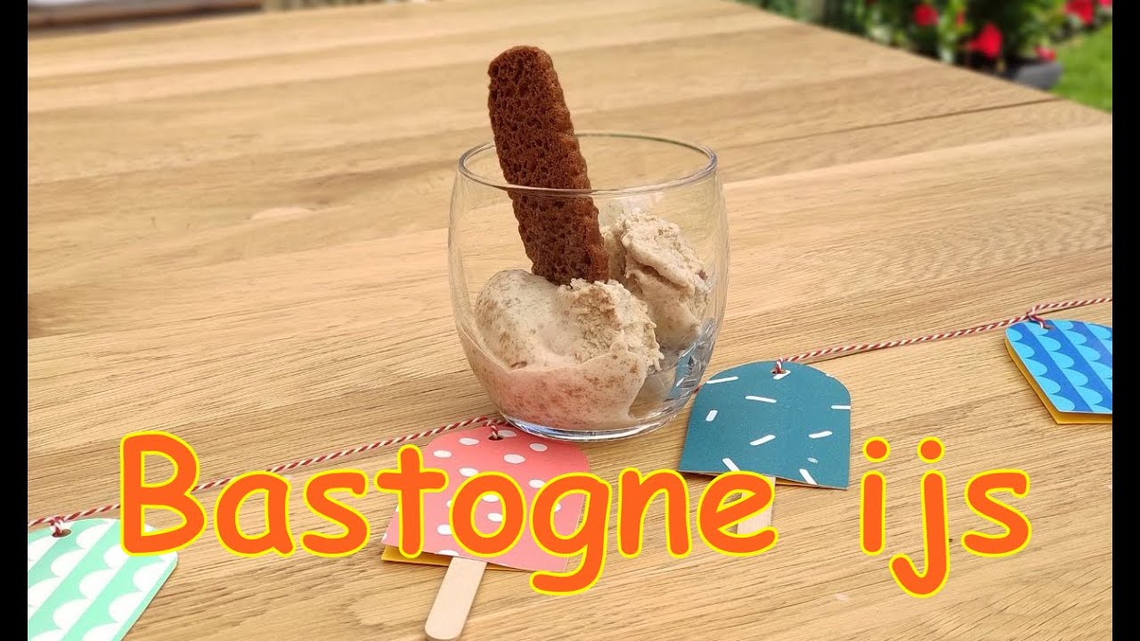 Lekker verkoelend bastogne ijs
