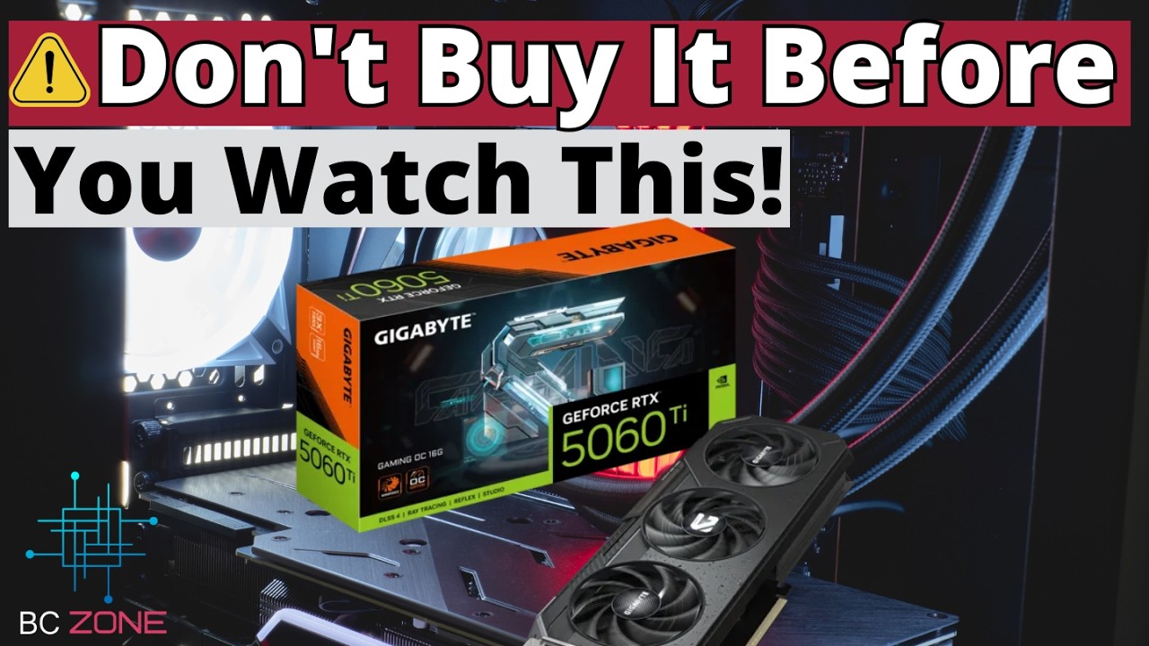 Обзор видеокарты Gigabyte GeForce RTX 5060 Ti Gaming OC 16GB ✅ Стоит ли она своих денег?