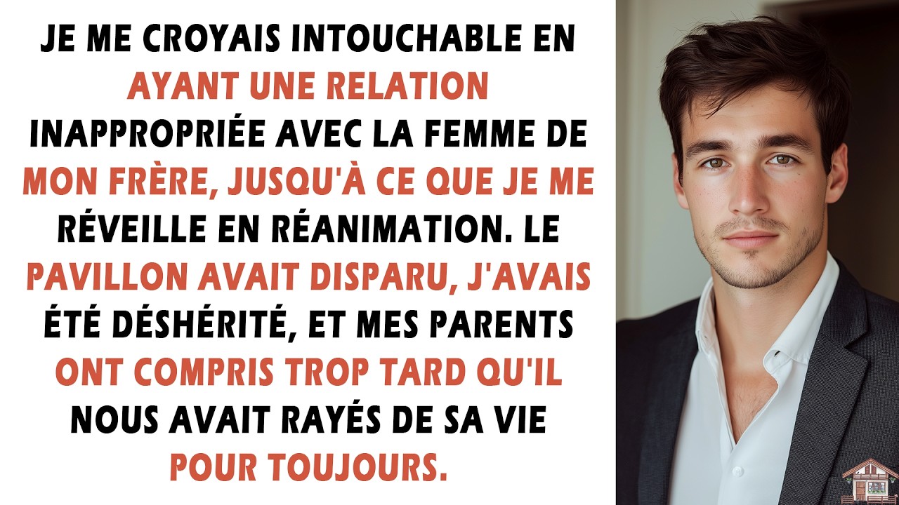 Je me croyais intouchable en ayant une relation inappropriée avec la femme de mon frère, jusqu'à...