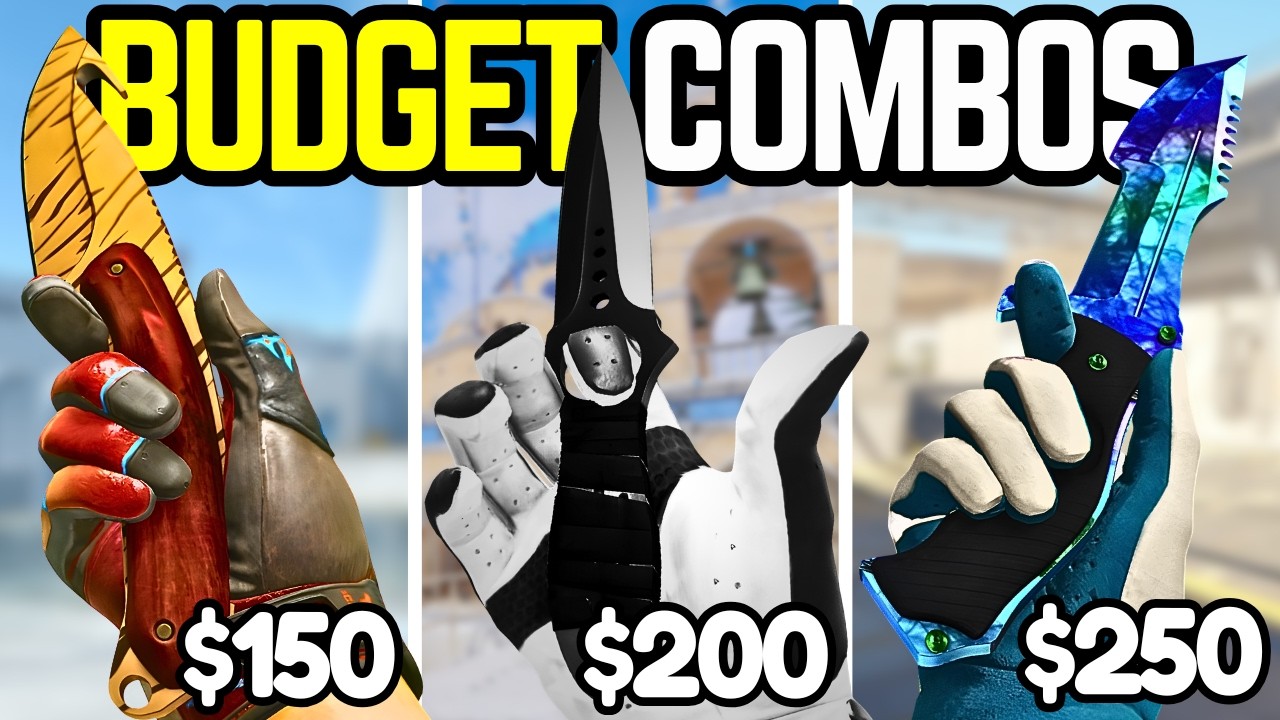BEST CHEAP Knife & Glove Combos Under $250 in 2026 (CS2 Budget Combos)