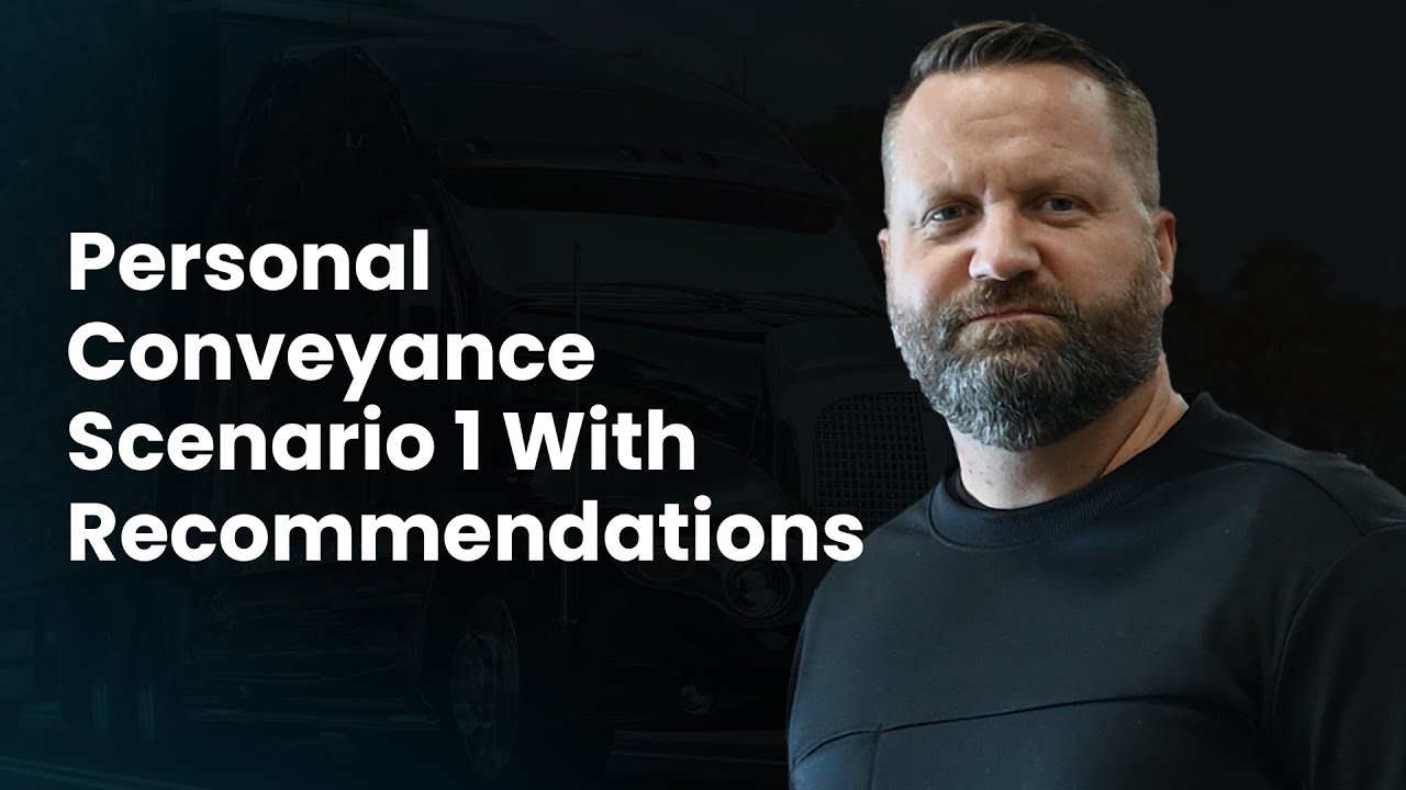 Personal Conveyance Scenario 1 With Recommendations