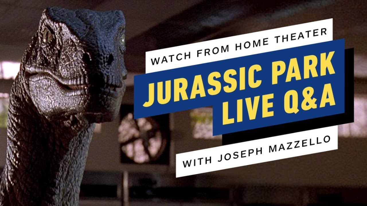 Jurassic Park: Live Q&A Watch-Along w/ Actor Joseph Mazzello
