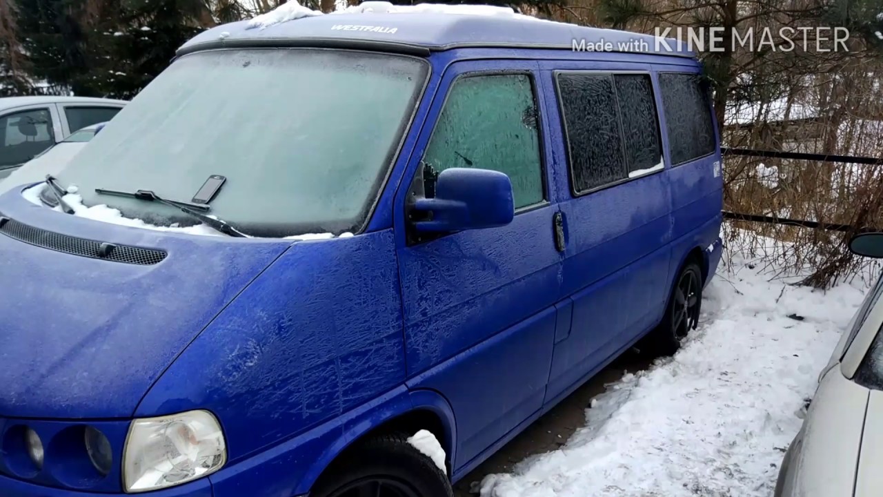 VW T4 Multivan with Eberspacher B3LCC winter test