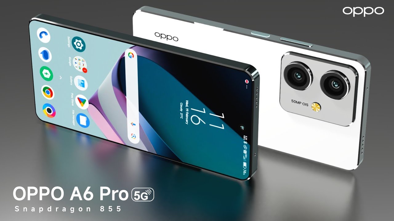 OPPO A6 Pro -5G Snapdragon 855,16GB RAM,6000mAh Battery// OPPO A6 PRO 5G