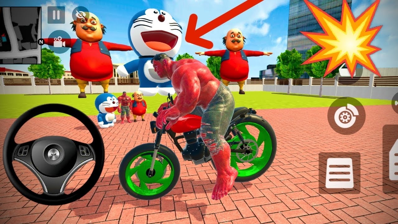 😱Franklin Gaya 😈Red Hulk ko bachane 💥 🤯Red Hulk bike order by modify green bullet 💯👇 