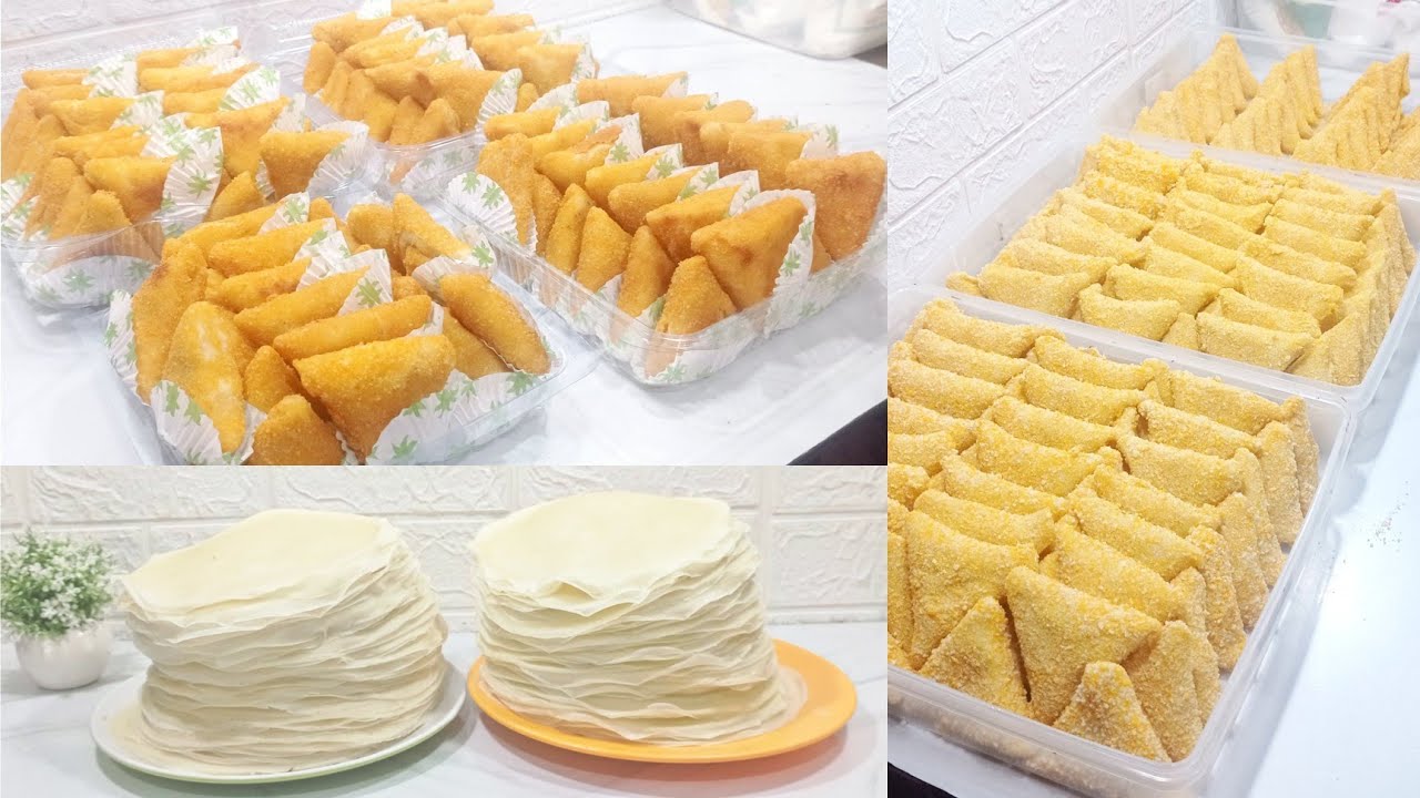 150 PCS RISOLES RAGOUT MODAL SERIBUAN | RISOLES SEGITIGA | ISIAN SNACK BOX