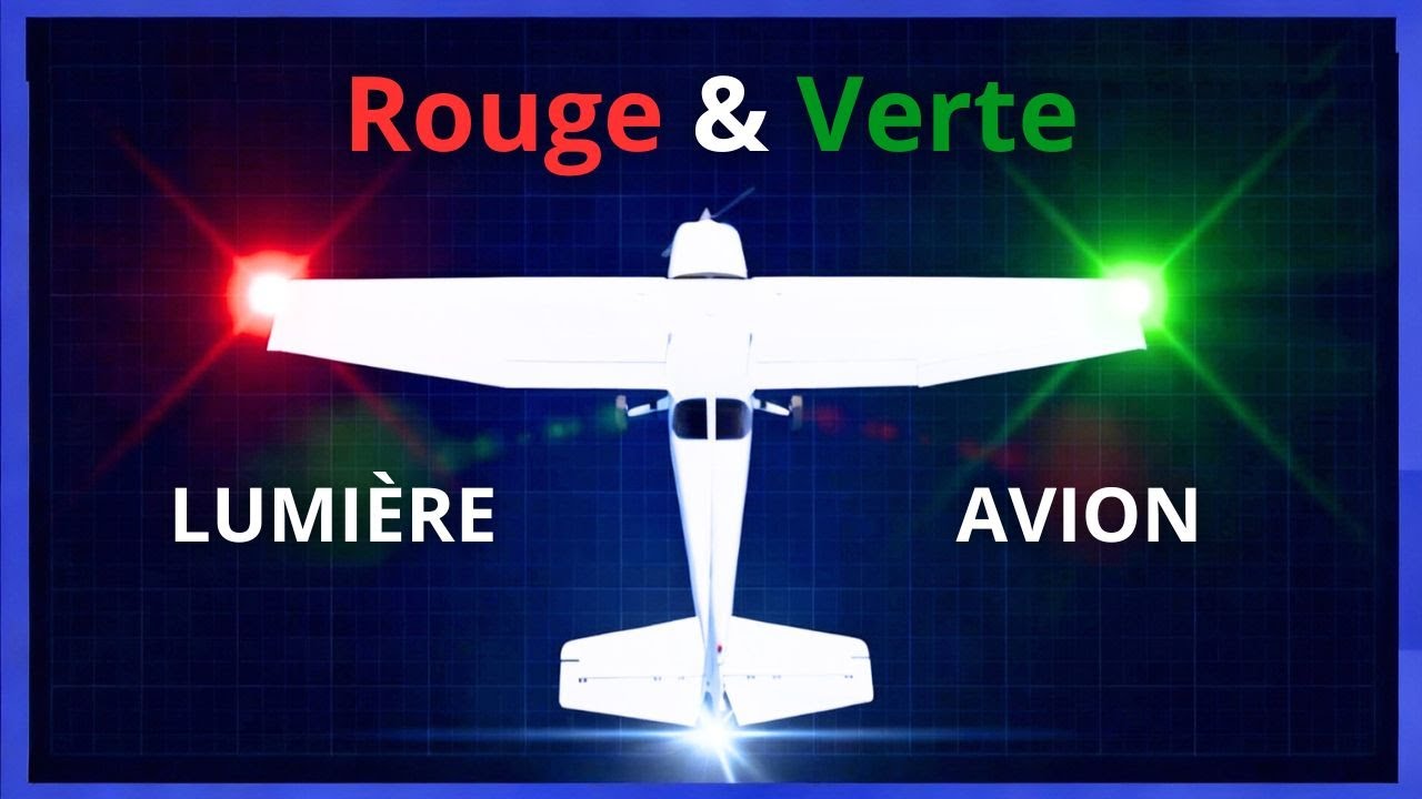 Chaque Lumière d’un Avion Expliquée Simplement