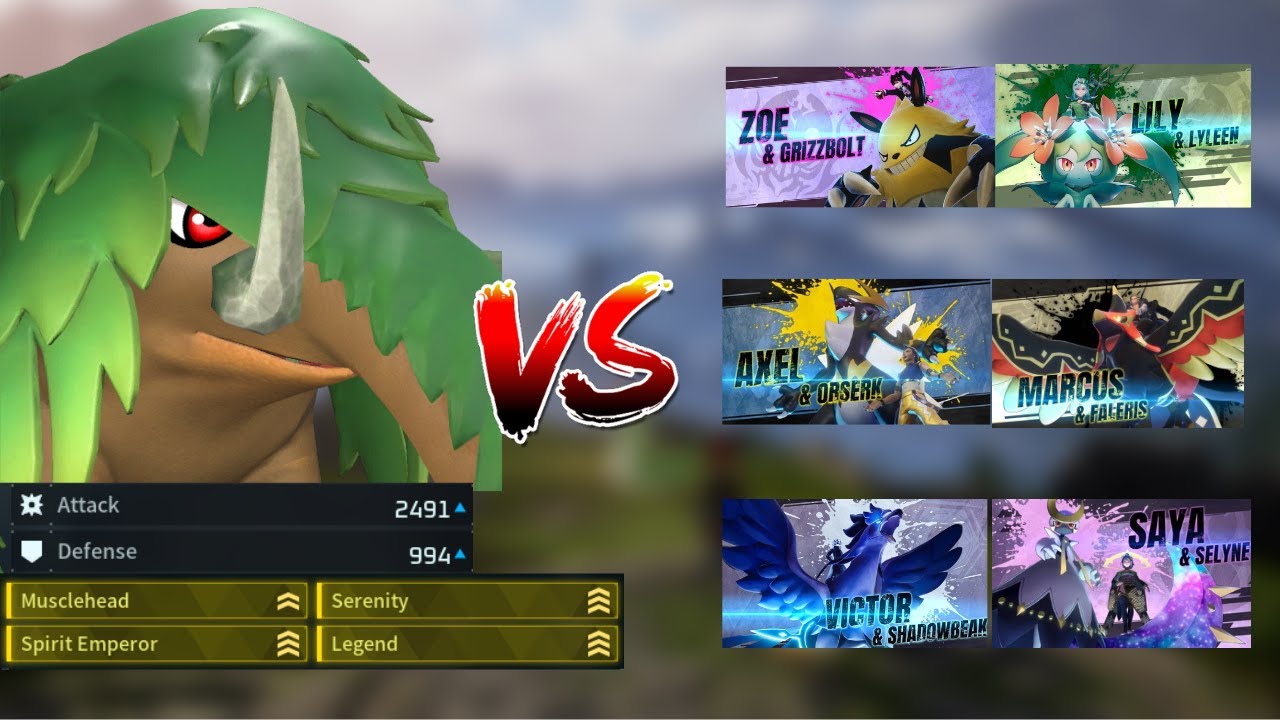 Max Upgraded  Mammorest: Nature's Colossus vs All Tower Bosses | Palworld's Primal Challenge