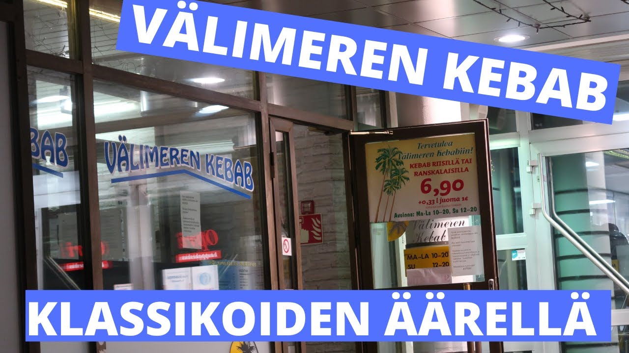 Pizza-arvostelu pt 7. Välimeren kebab - Lappeenrannan legendaarisin !