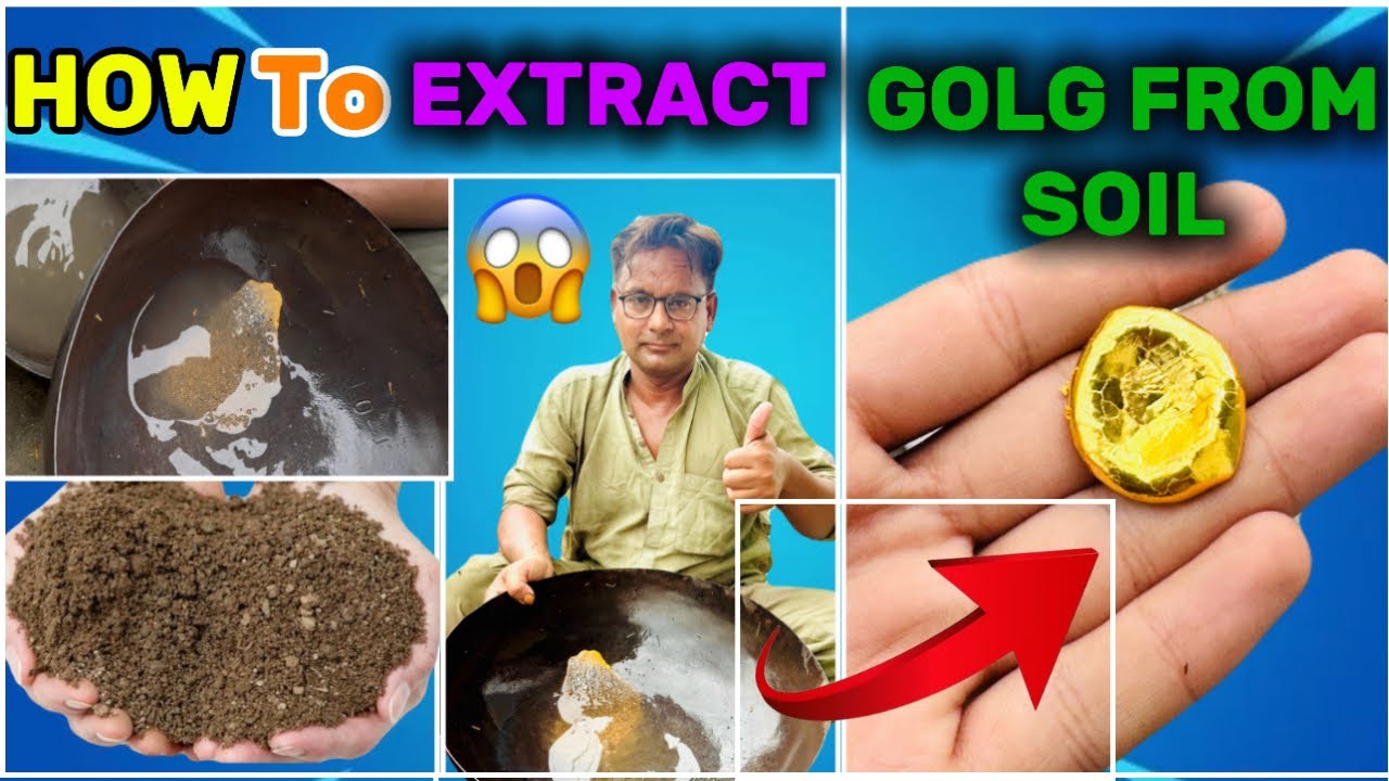 Turning Dirt into Gold: A Fascinating Journey of Extraction&rdquo;😱