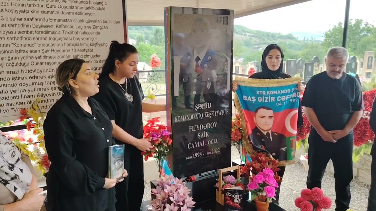 Esmira Günəş şəhid Şair Heydərovun ad günündə tədbir keçirib