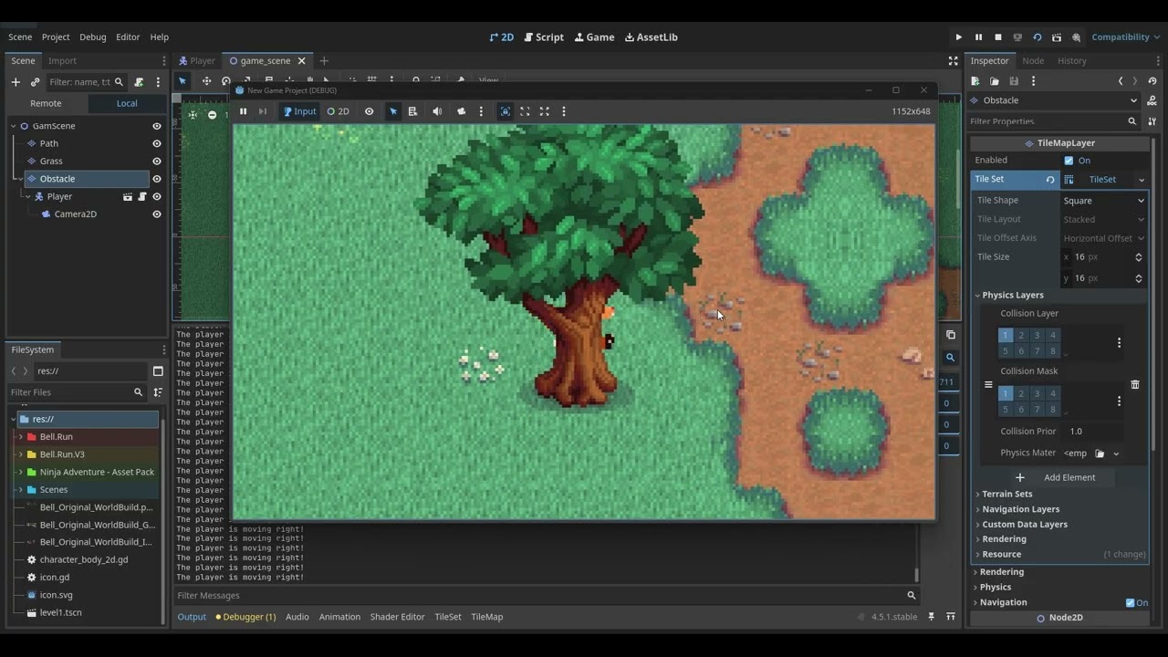 Replacing the Obstacles (Godot)