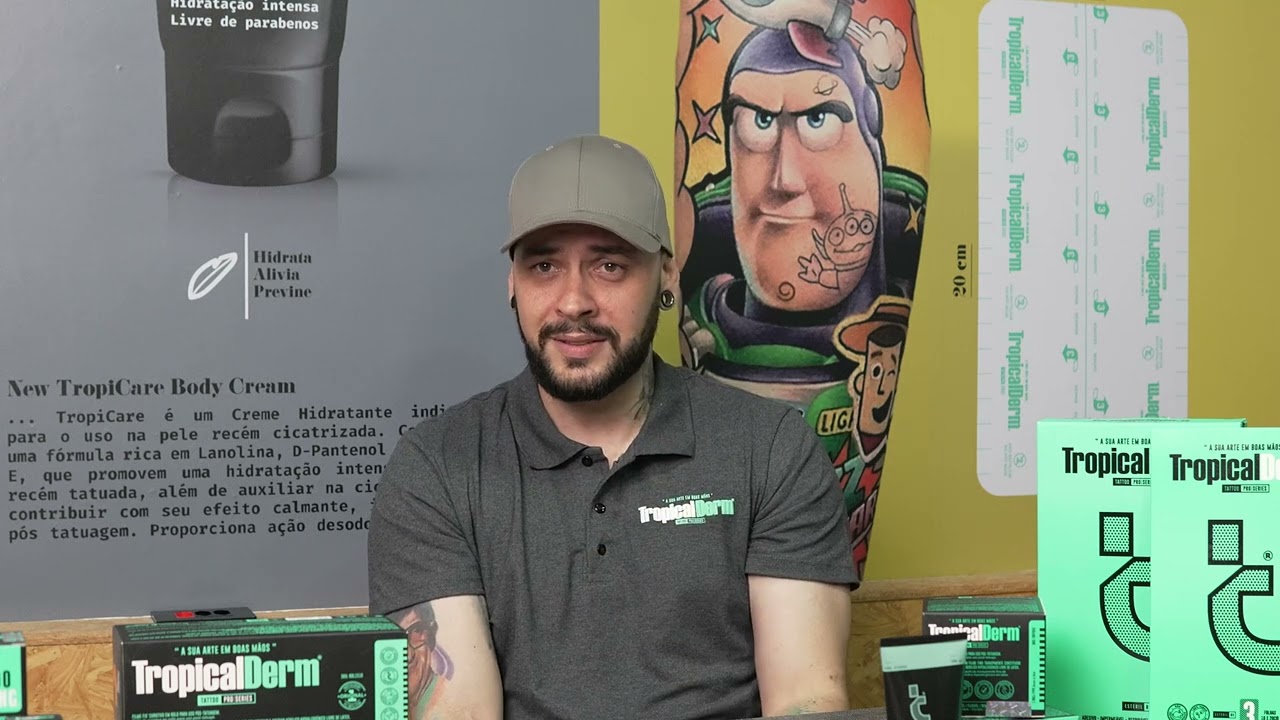 Cicatrização Ideal da sua Tatuagem! - Filme Adesivo da TropicalDerm®