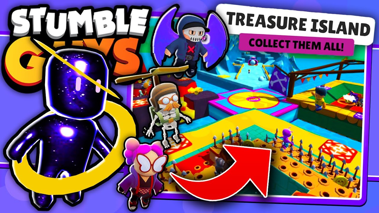 NEW 0.46 UPDATE IN STUMBLE GUYS! (FLYING SKINS AND NEW MAP)