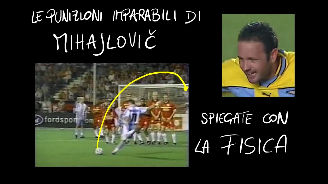 TIRO IMPOSSIBILE! Mihajlovic e la fisica: cosa dicono Bernoulli e Magnus