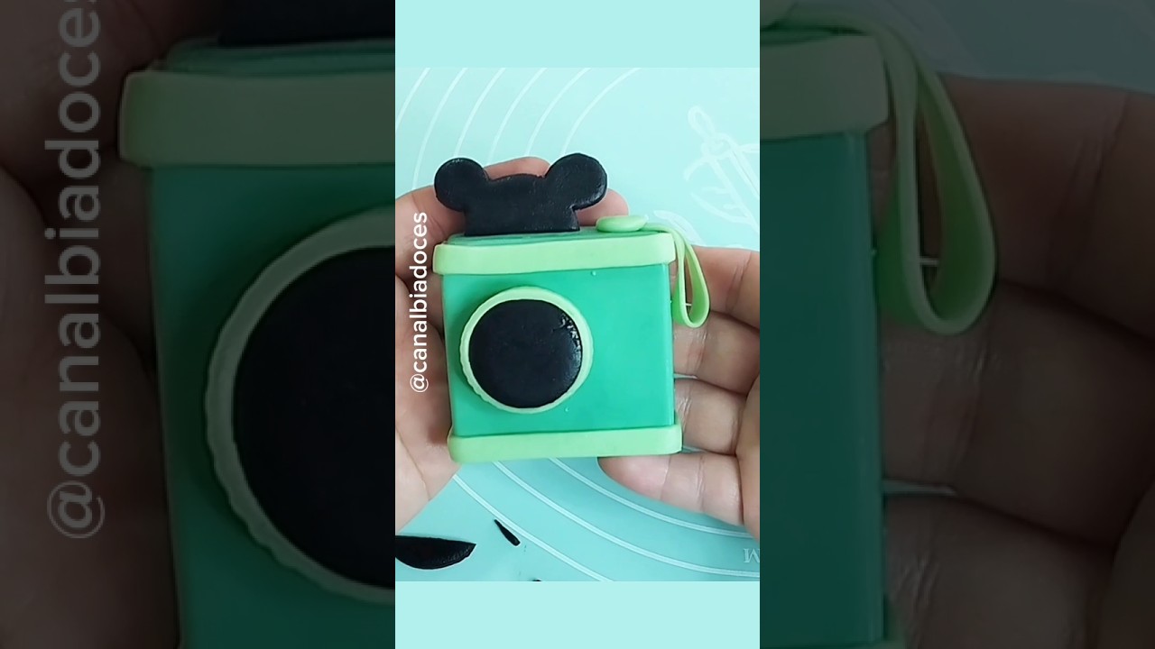 Doce personalizado Mickey Safari C&acirc;mera fotogr&aacute;fica 📸 #docesmickey #docespersonalizados