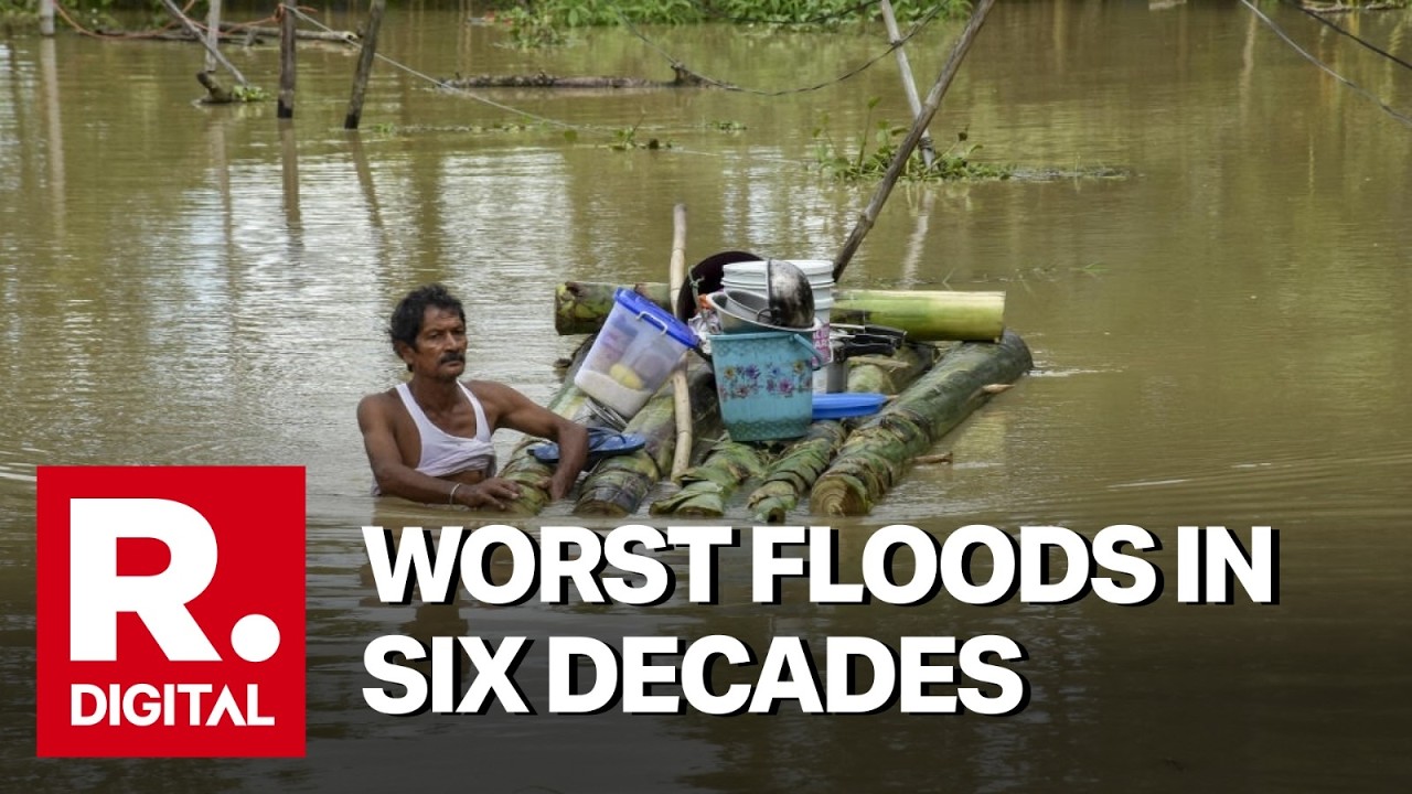 Assam Floods: Worst In 6 Decades, Over 7 Lakh People Affected | Jorhat |  Sivasagar
