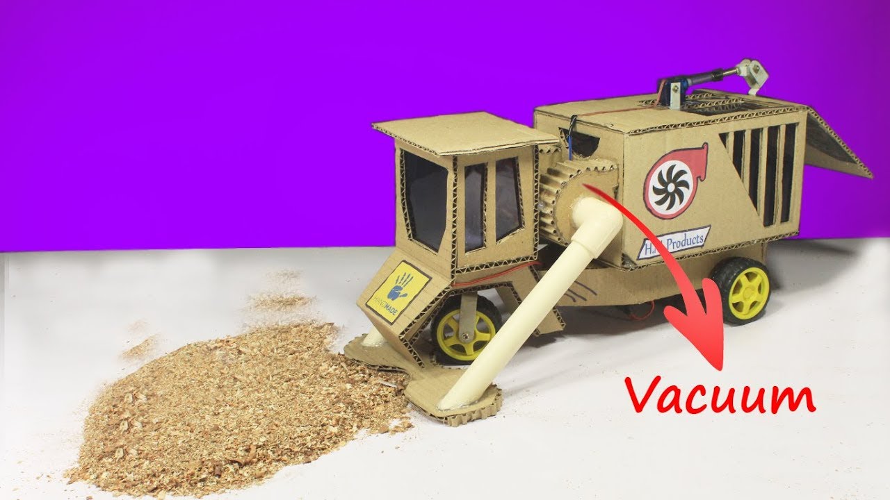 Wow! How to make RC Vacuum Cleaner Machine - Homemade