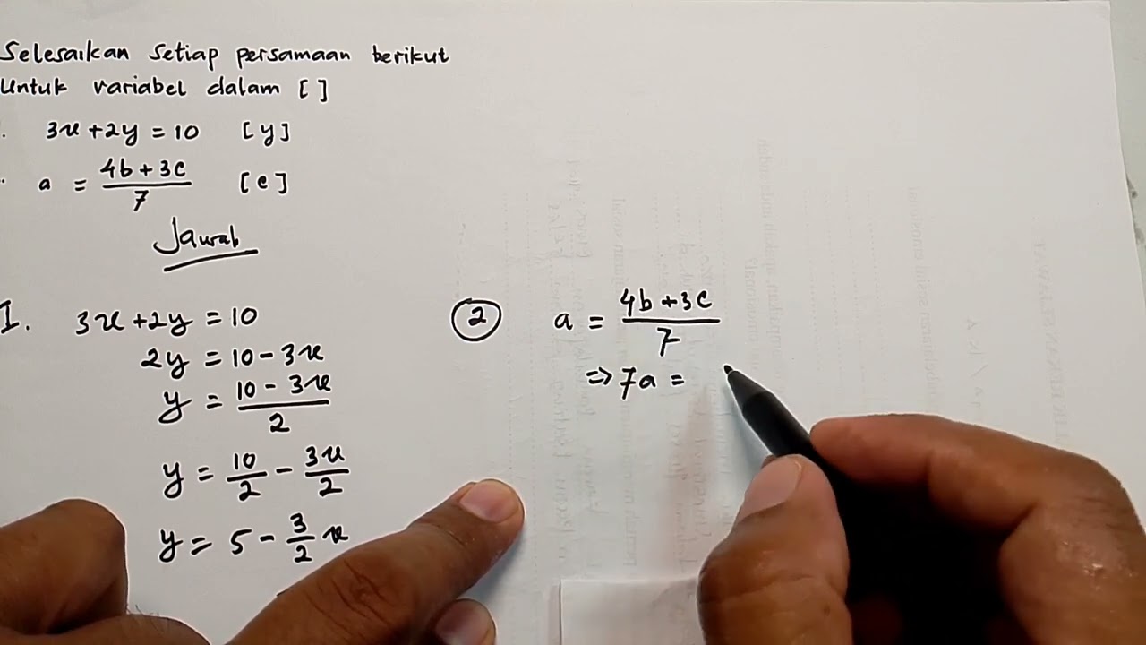 Jawaban hal 24 No 7 bentuk aljabar buku kelas 8 kurikulum merdeka 