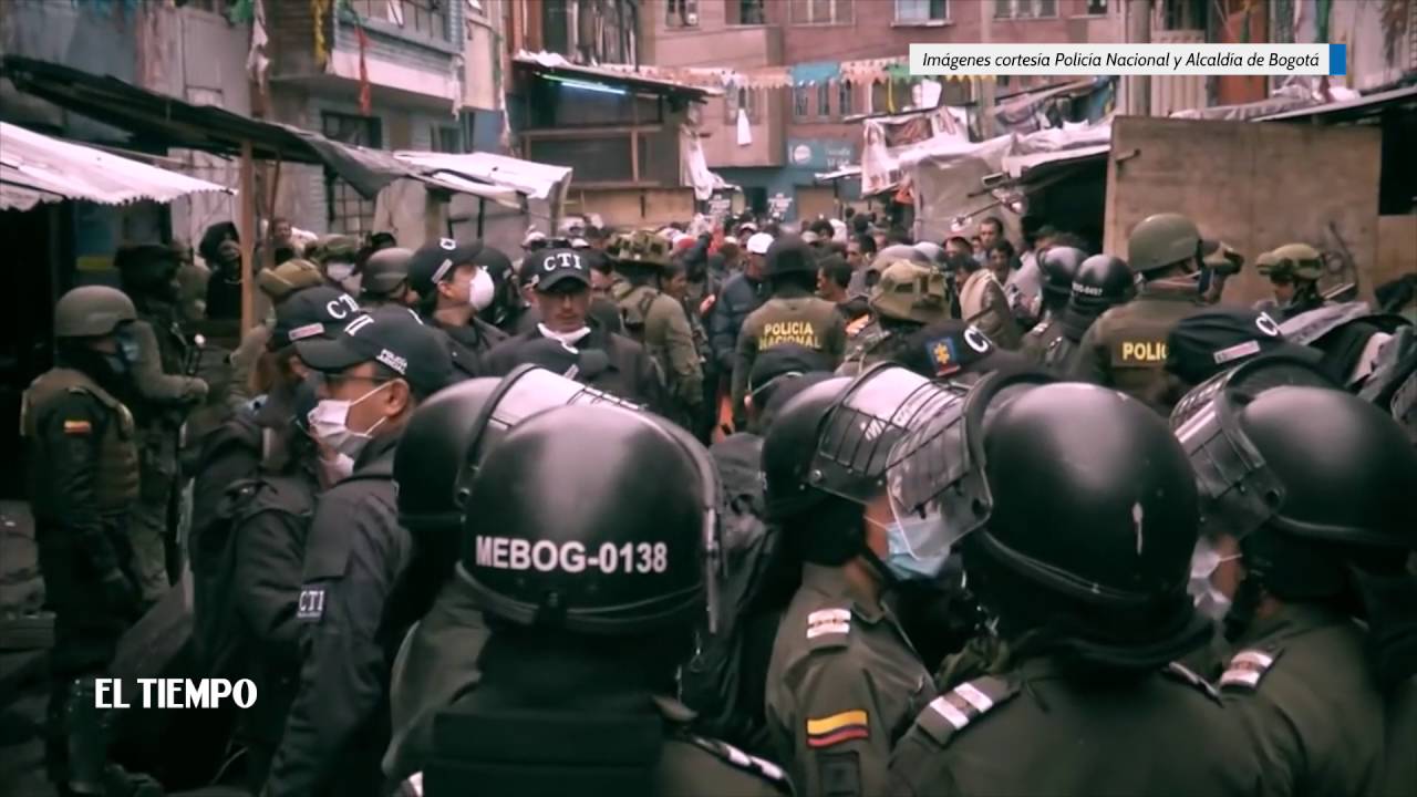 Gigantesco operativo en El Bronx contra bandas de narcotraficantes | El Tiempo