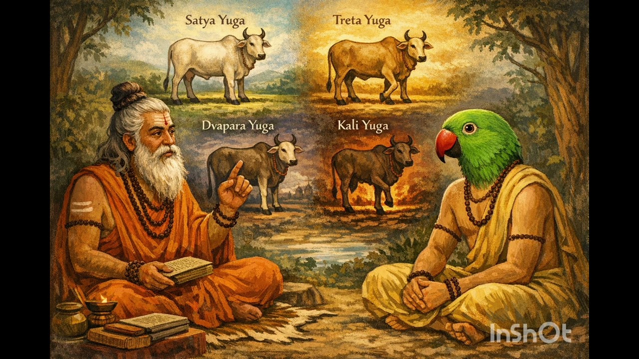 #mahabharatham #tamil #upanyasam #shanthiparvam  #vyasar describes #four #yugas to #sukar Ep1495/242