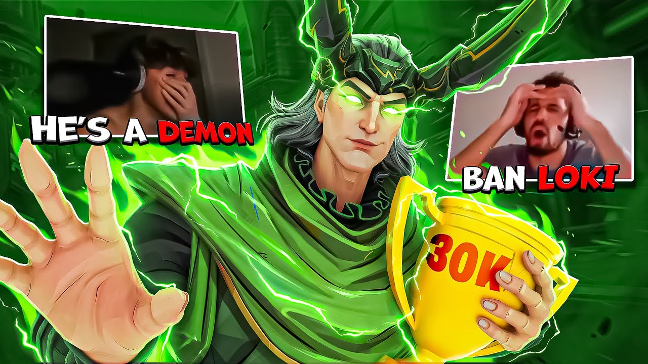 How the #1 Loki CARRIES PRO players in A 30,000 tournament (FT. LytePK, Monzter)